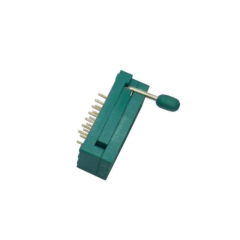 YEGAFE 2Pcs 14Pin 2.54mm ZIF Zip IC Test DIP Board Socket Universal Gold Plated feet - Image 3